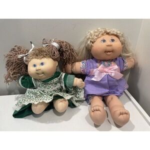 Cabbage Patch Kids 1991 First Edition Crimp & Curl 2004 Play Along PA-9 Purple